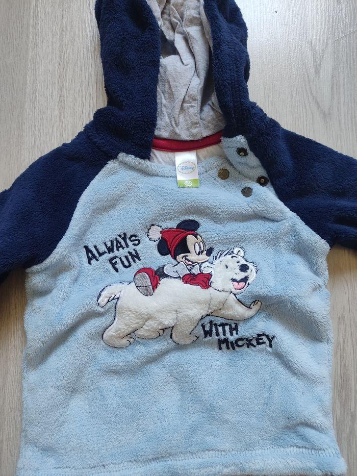 Ensemble pantalon et pull Mickey 80cm - photo numéro 2