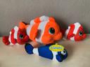 Lot de 4 peluches « Nemo »