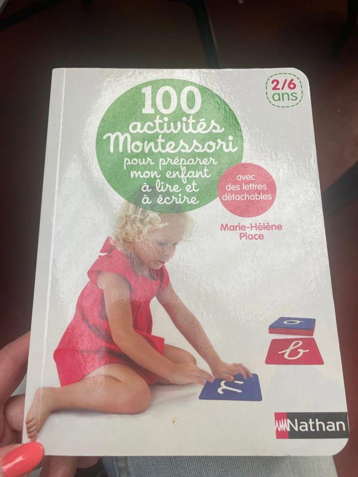 Livre 100 activités Montessori - photo numéro 1