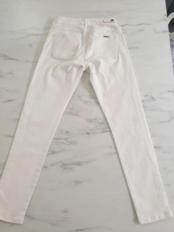 Denim Studio pantalon blanc slim 27 - photo numéro 8