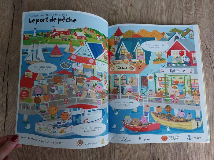 Livre-jeu "Les vois-tu ? Autour du monde" Usborne - photo numéro 4