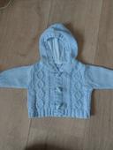 Gilet à capuche bébé garçon