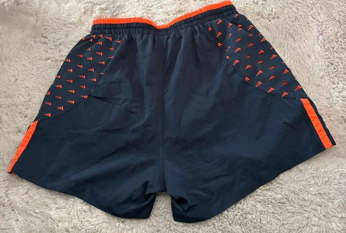 Short sport/bain bleu marine et orange S - photo numéro 2