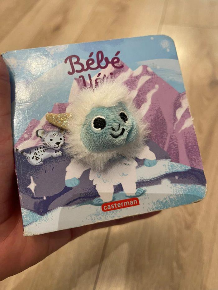 Petit livre d’éveil bébé yéti peluche à animer - comme neuf - photo numéro 2