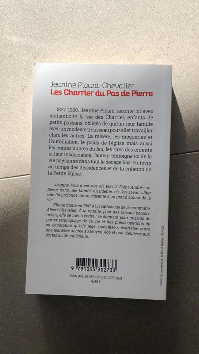 Livre les Charrier du Pas de Pierre - photo numéro 2