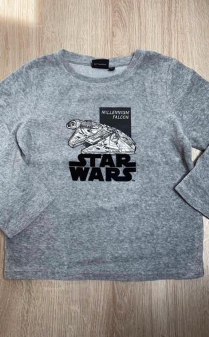 Haut pyjama star wars 5 ans - photo numéro 1