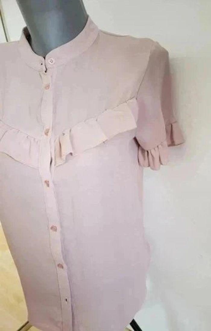 Belle blouse rose poudré 38 - photo numéro 3