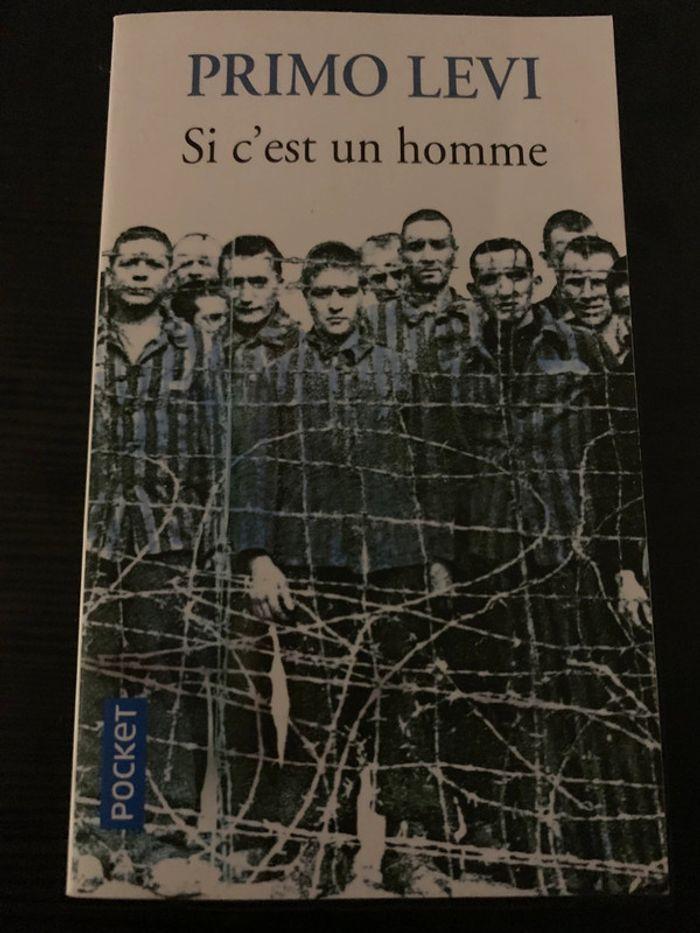 Livre Si C’est Un Homme Primo Levi - photo numéro 1