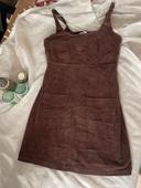 Robe marron