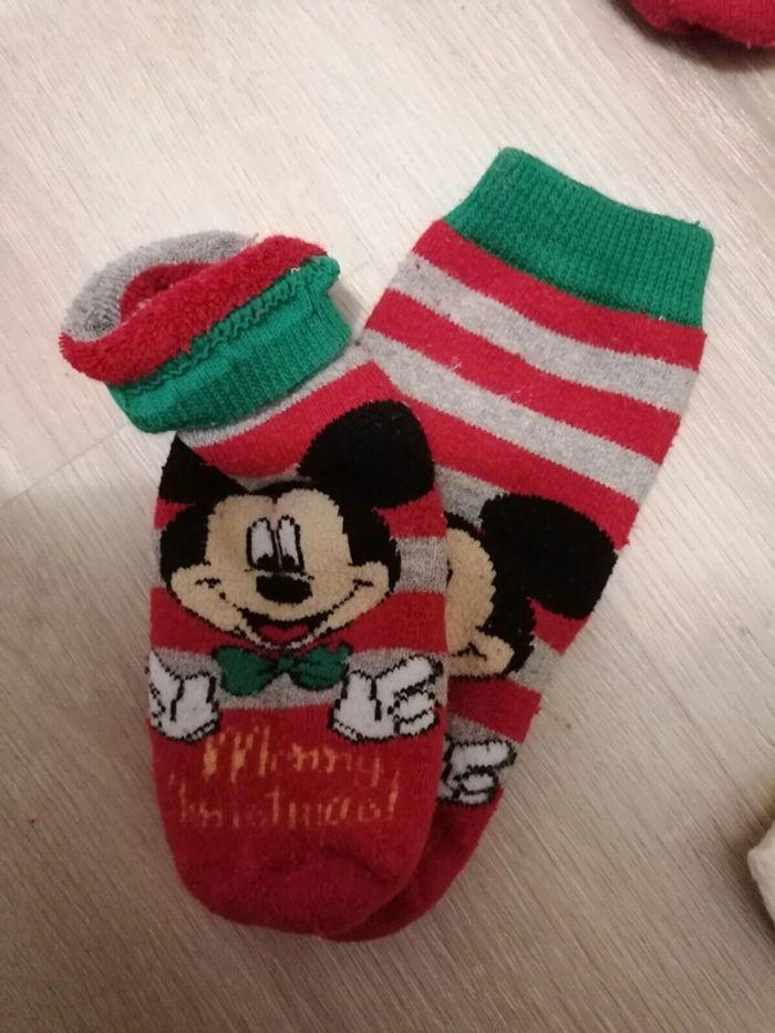 Lot de 14 chaussettes/socquettes noël, mickey, pat patrouille 27/30 - photo numéro 5