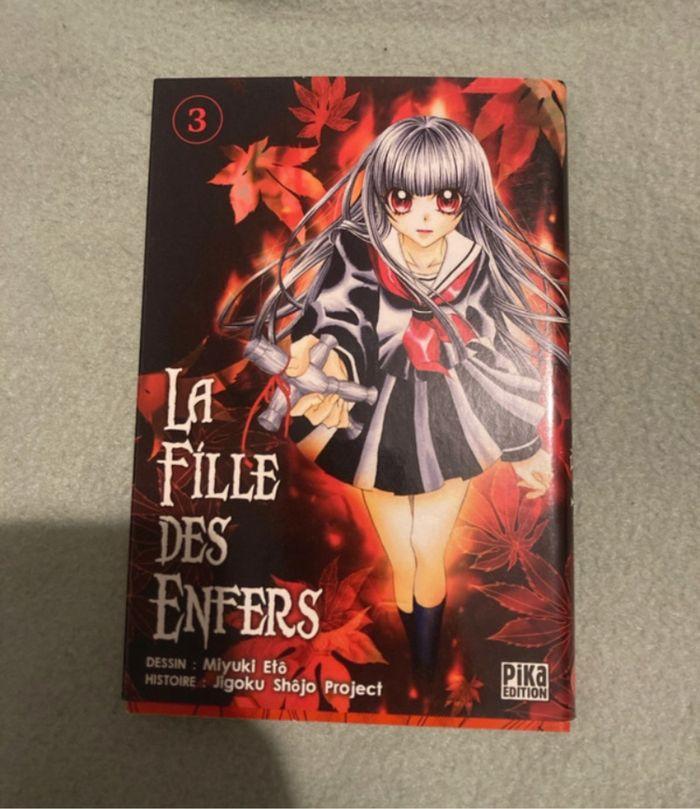 Lot manga « La fille des enfers » tomes 1 a 5 - photo numéro 4