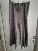 Pantalon de tailleur large