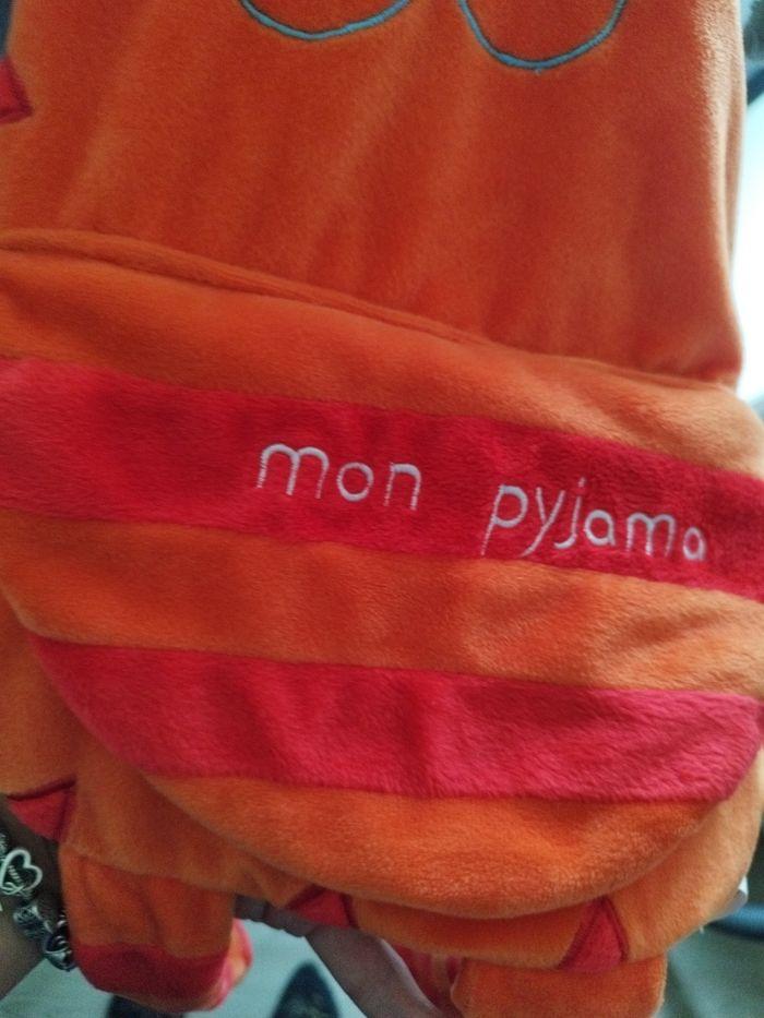 Rang e pyjama  chat logitoys orange et rouge - photo numéro 3