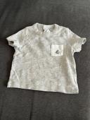 Tee shirt Petit bateau 6 mois