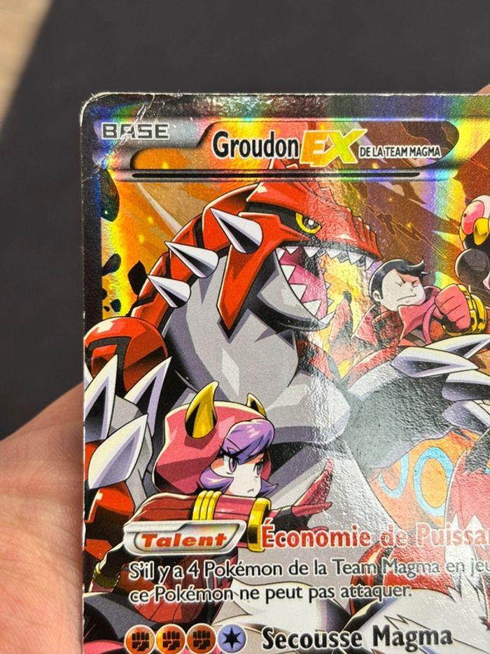 Carte Pokémon groudon full art 15/34 double danger - photo numéro 4