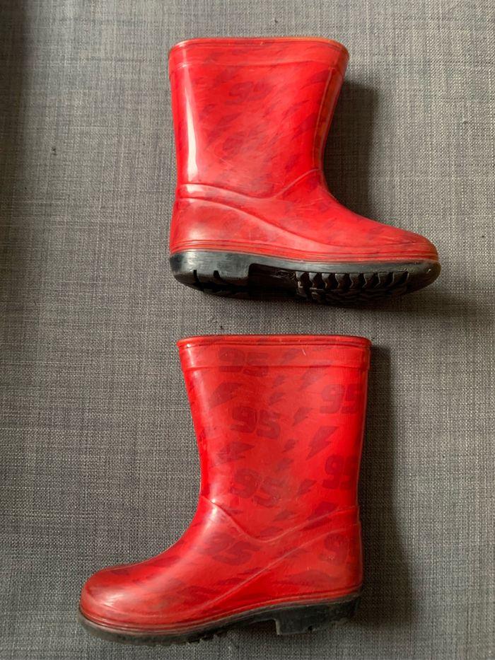 Paire de bottes cars de disney taille 26 - photo numéro 4