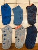 Lot de 6 paires de chaussettes 27/30