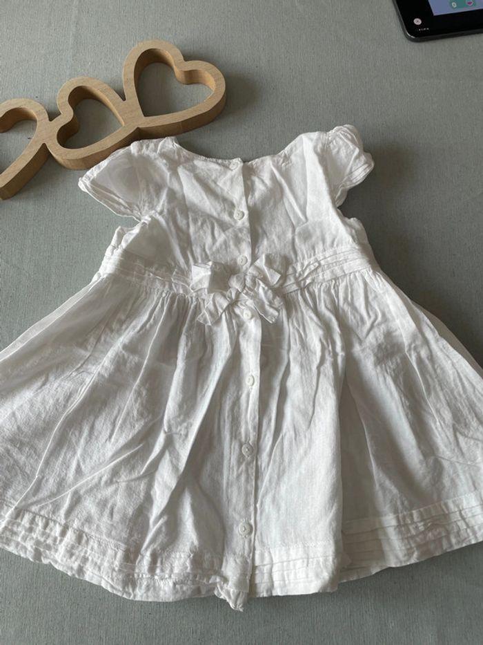 Robe blanche Du Pareil au même 24 mois - photo numéro 5