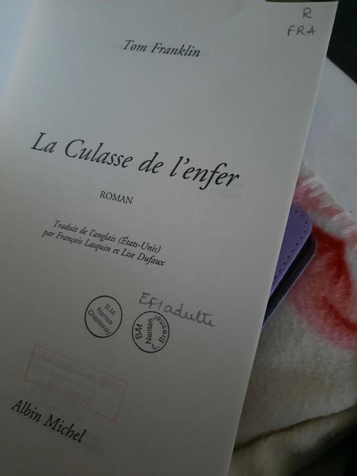 Livre: La Culasse de l'enfer de Tom Franklin - photo numéro 3