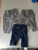 Lot de 3 pantalons survêtements 3 mois