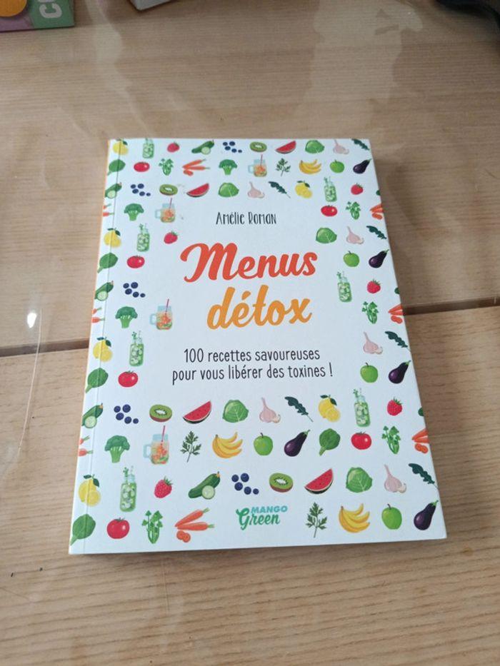 Livre menu détox - photo numéro 1