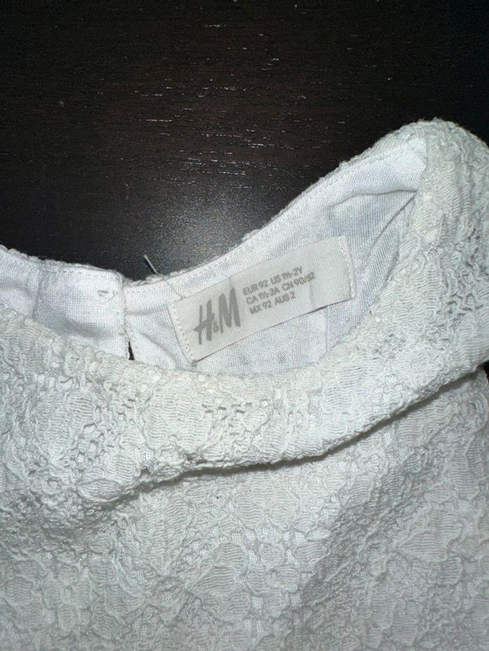 Robe blanche fille H&M - photo numéro 3