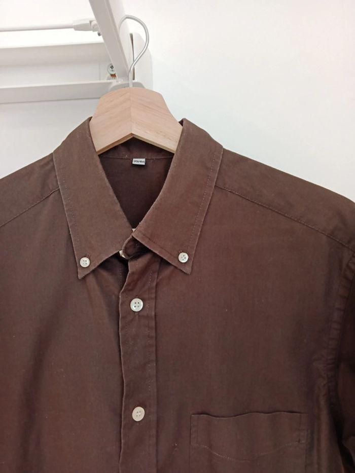 Chemise  marron / camisa marron - photo numéro 2