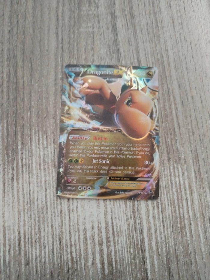 Dragonite carte pokemon