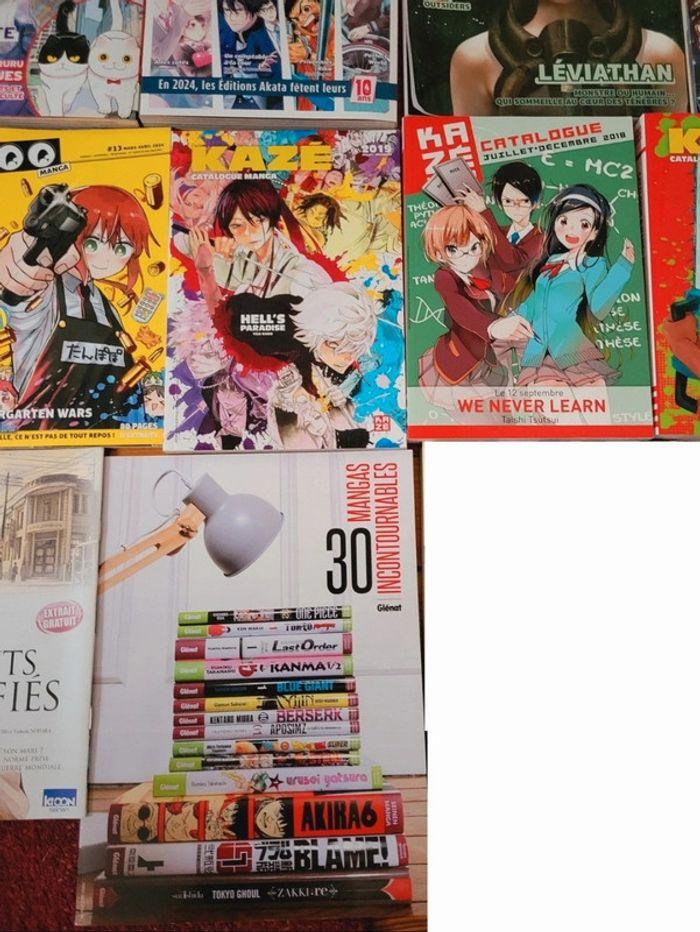 Gros Lot Manga Livrets Découvertes + Magazines + Posters + Figurine Anime - photo numéro 9