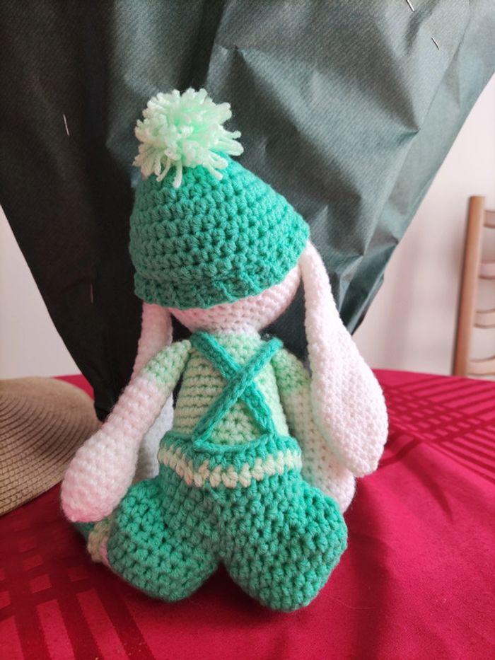 Lapin en crochet doudou - photo numéro 2