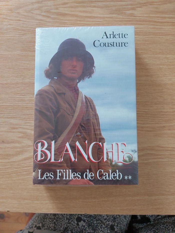 Livre neuf sous blister " Blanche les filles de Caleb " d'Arlette Cousture - photo numéro 1