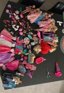 Lot barbie + accessoires