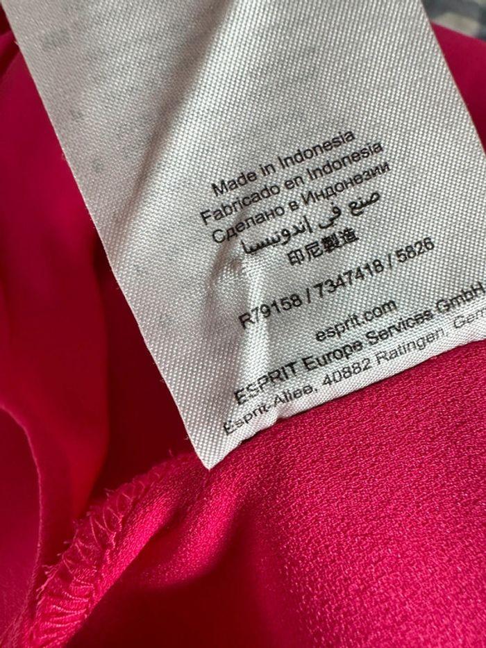 Blouse Esprit T:36 fushia - photo numéro 8