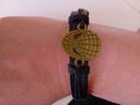 Bracelet en cuir Spiderman