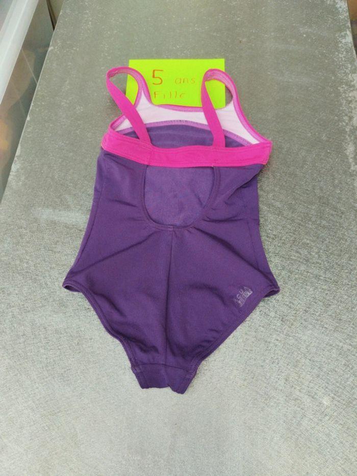 Maillot de bain 1 pièce Nabaiji 5 ans fille - photo numéro 4