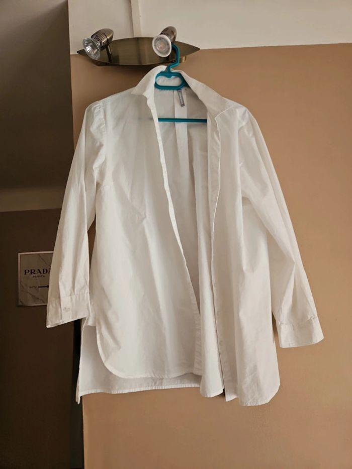 Chemise blanche t46 blanche porte - photo numéro 1