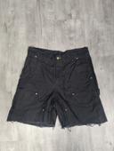 Short Carhartt Double Knee Rework Noir Taille W32-L30 Homme