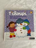 Tchoupi fait un bonhomme de neige