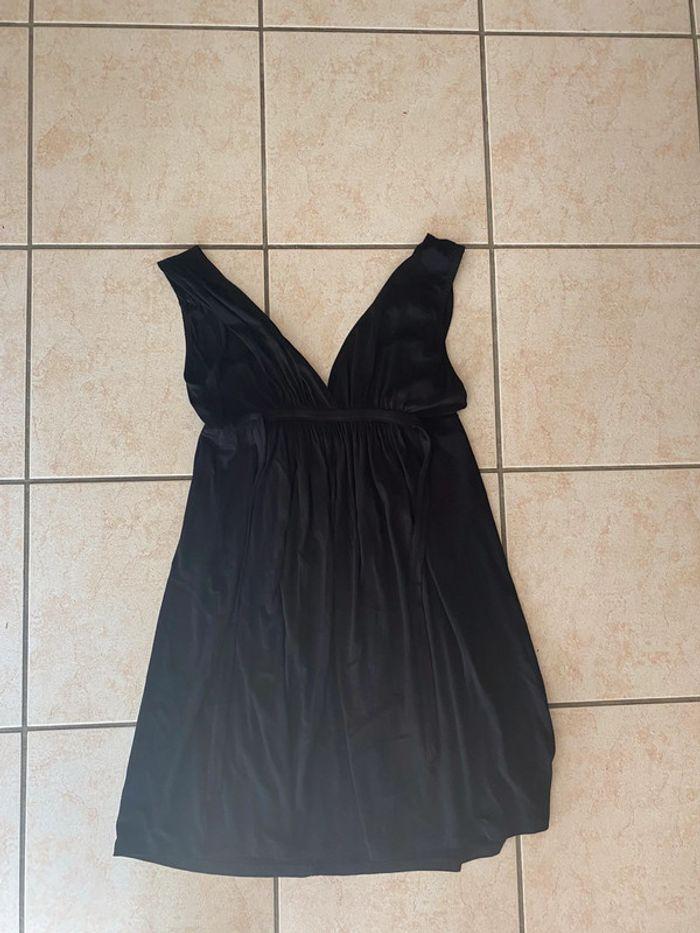 Robe fluide noire Zara - photo numéro 1