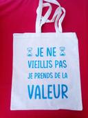 Sac tote bag texte humour