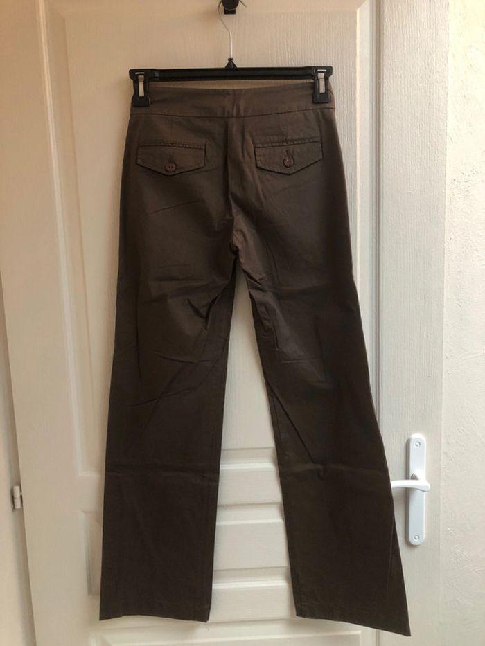 Pantalon marron cache cache taille 36 - photo numéro 2