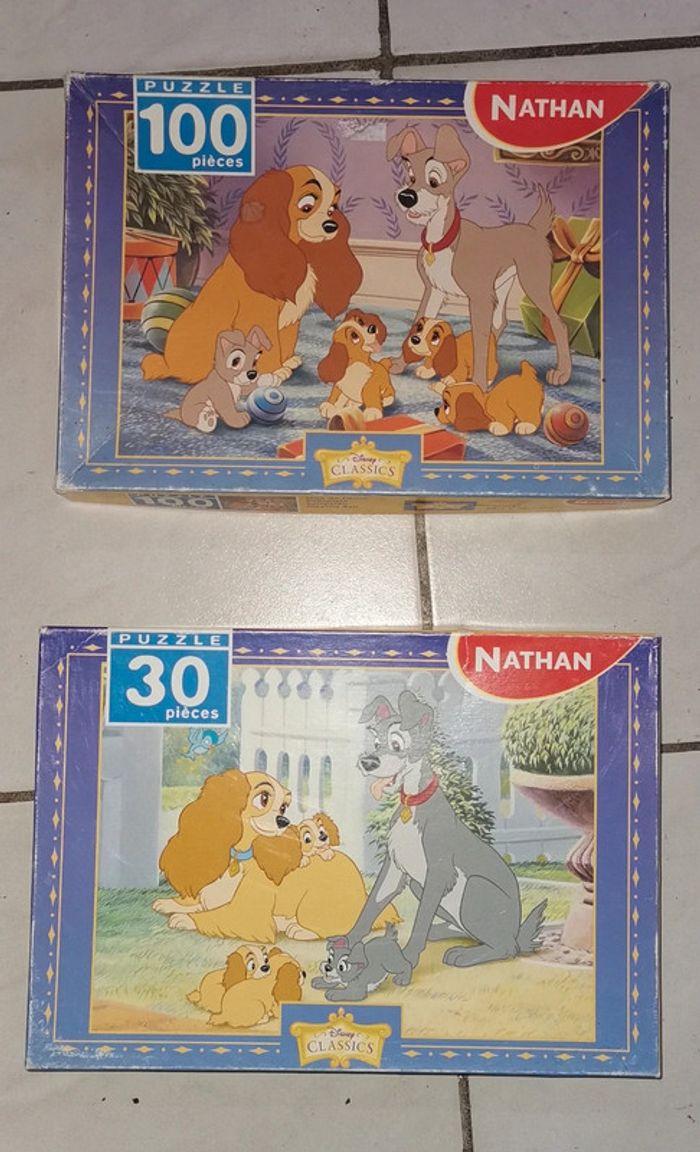 2 puzzles Disney - photo numéro 1