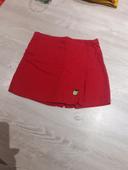 Jupe short rouge