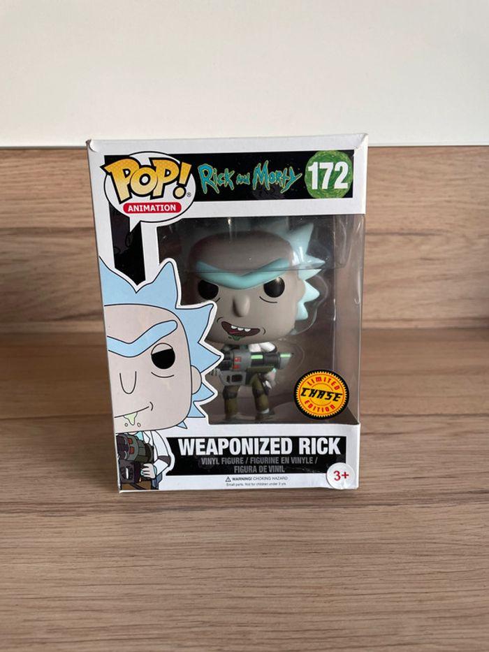 Figurine Funko Pop Rick et Morty : Weaponized Rick Chase 172 - photo numéro 1