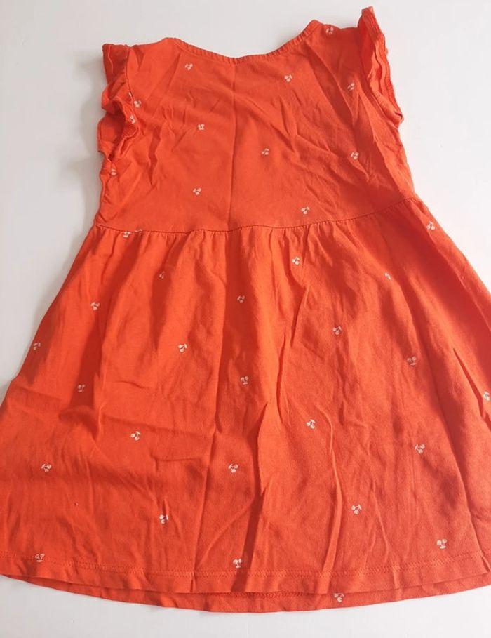 robe longue H&M corail taille 4 ans / 104 cm - photo numéro 2