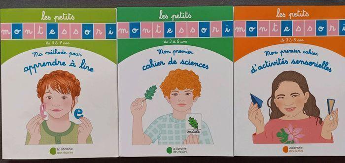 Montessori  Lot de 4 livres + coffret j'apprends à lire - photo numéro 2