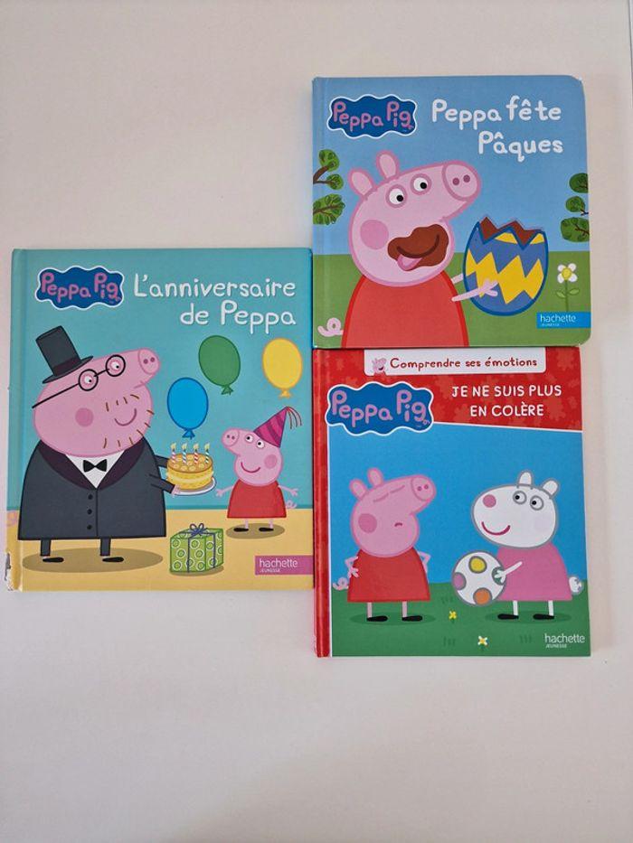 lot 3 livres peppa pig - photo numéro 1