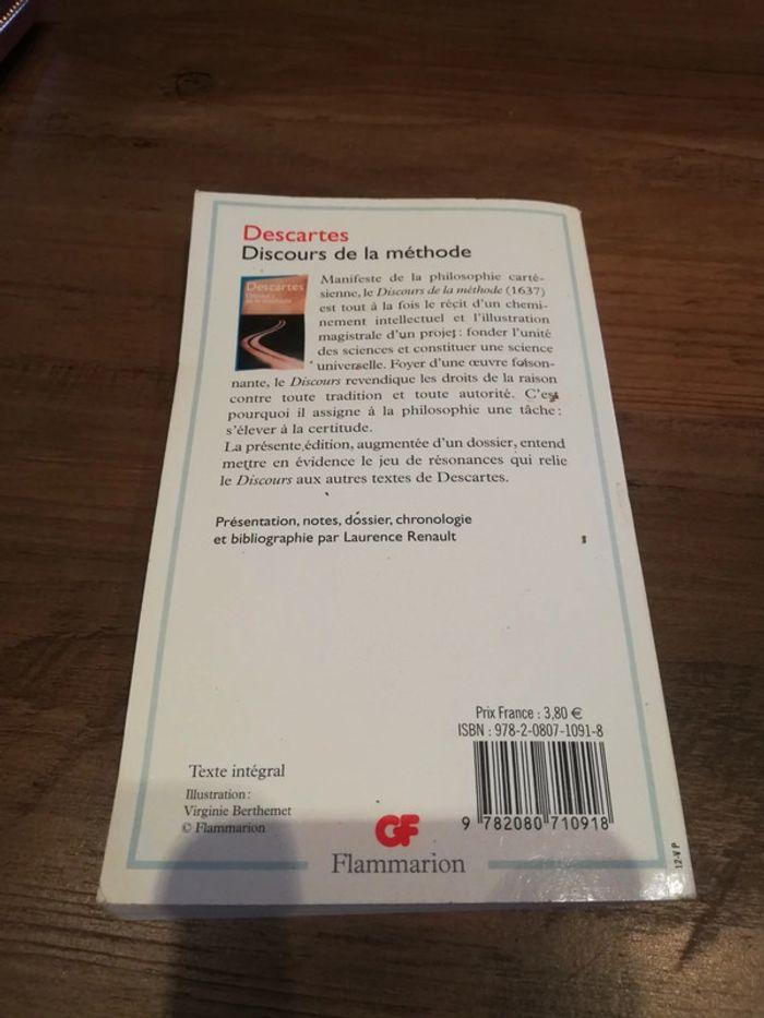 Livre Discours de la méthode Descartes - photo numéro 2