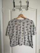 T-shirt  gris, Jennifer