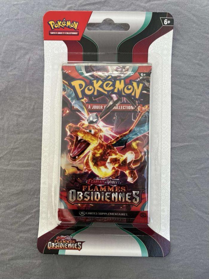 Pokémon Lot booster dracafeu flammes obsidiennes scellé